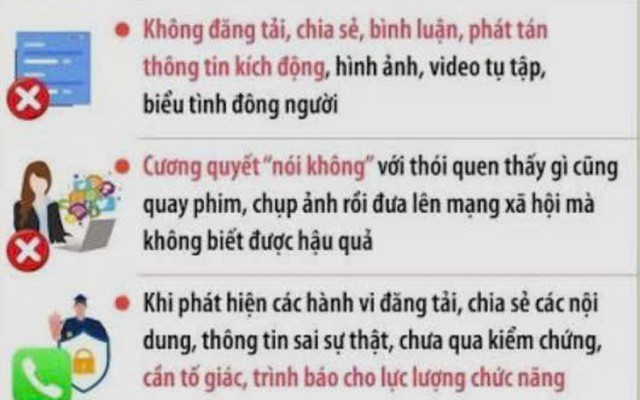 Công an thành phố Hải Phòng cảnh báo nóng về "vụ việc nghiêm trọng ở Lạng Sơn"