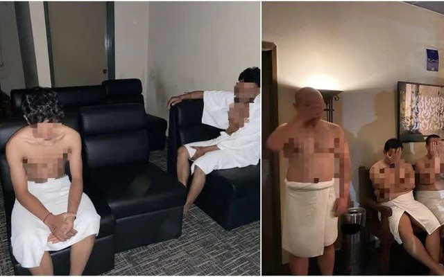 Đột kích cơ sở mát-xa đồng tính, bắt giữ 201 người gồm bác sĩ, giáo viên, sĩ quan