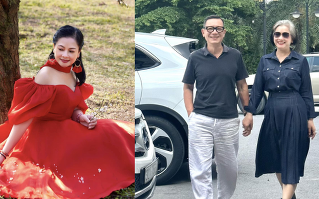 Nữ Đại tá là NSND tóc bạc trắng vẫn đẹp tỏa sáng khi ở bên chồng tài tử, cái nắm tay cũng gây chú ý