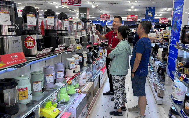 Giải phóng hàng điện máy tồn kho trước Tết