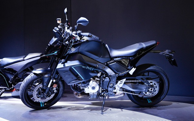 Cận cảnh bộ đôi xe máy hybrid của Yamaha