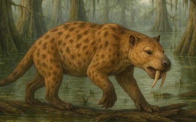 Phát hiện sinh vật mang răng nanh dài như dao găm, nhưng lại có túi như kangaroo ở Brazil