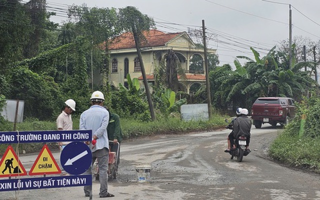 Hình ảnh mới nhất về con đường người dân từng phản ánh phải “nhảy múa” mỗi khi đi qua