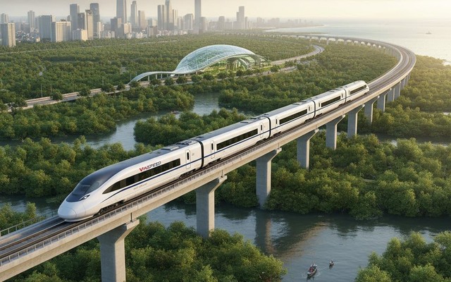 VinSpeed đề xuất dự án đường sắt Bến Thành-Cần Giờ tại TPHCM, vốn đầu tư 85.650 tỷ đồng