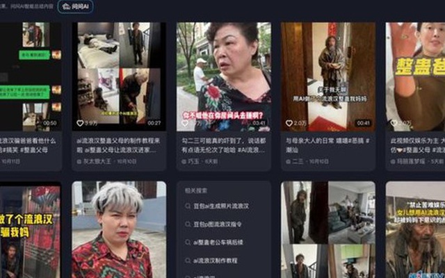 Trò đùa “ăn mày AI đột nhập” gây hoang mang ở Trung Quốc