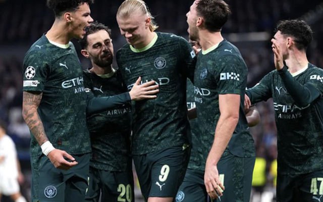 Haaland chạm tay kỳ tích, Man City đánh sập pháo đài Real Madrid