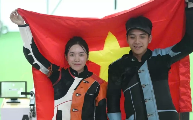 Dẫn trước, bị dẫn ngược rồi chiến thắng nghẹt thở, hai xạ thủ Việt Nam đã xuất sắc giành HCV bắn súng như thế nào?