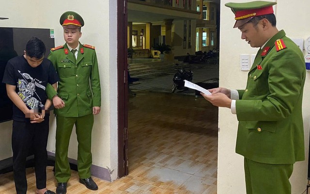 Bắt Lê Văn Hoàng sinh năm 2005