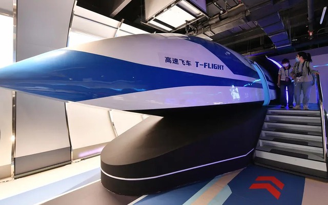 Bí mật của tàu đệm từ T-Flight Trung Quốc với tốc độ 600 dặm/giờ, nhanh hơn cả máy bay Boeing 737