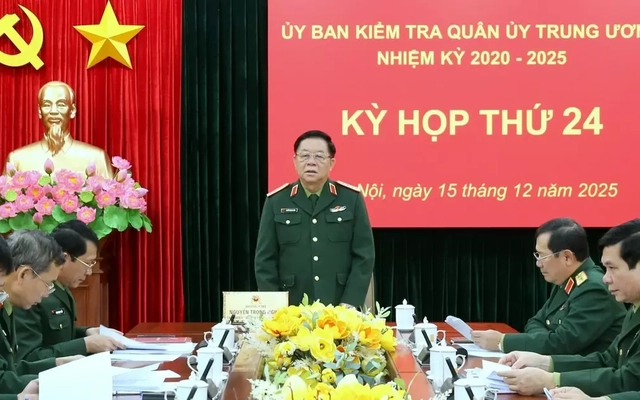 Ủy ban kiểm tra Quân ủy Trung ương có nhân sự mới