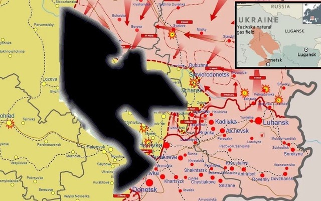 Nga tiến đánh Slavyansk vì mỏ khí đá phiến lớn nhất châu Âu?