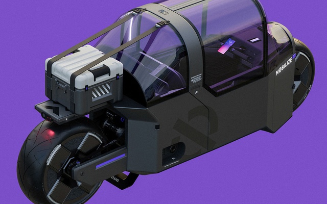 Cốp dài, cabin kín: Xe máy điện hay "ô tô tí hon” ?