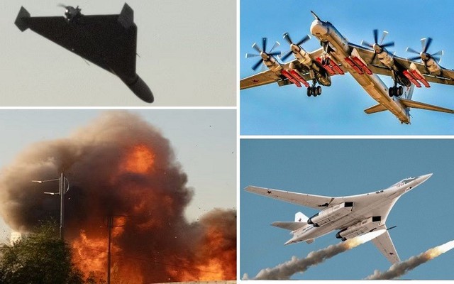 13 máy bay ném bom, 3 chiến hạm Nga sẵn sàng khai hỏa