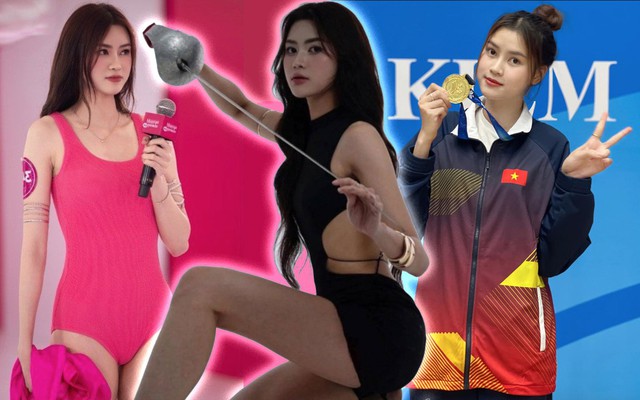 Vẻ gợi cảm của 'bản sao hoa hậu Đỗ Thị Hà' đang gây sốt ở SEA Games 33
