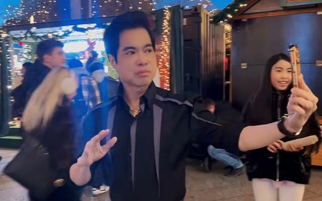 Ngọc Sơn U60 ăn mặc khác lạ giữa trời -5 độ tại Đức: "Tôi mặc áo ba lỗ hay cởi trần cũng vậy"