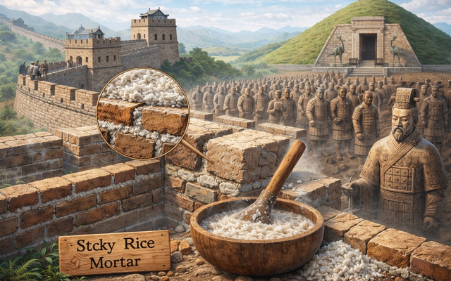 “Xi măng” của Tần Thuỷ Hoàng: Công nghệ vật liệu composite hàng nghìn năm tuổi bất ngờ tái sinh giữa cuộc sống hiện đại