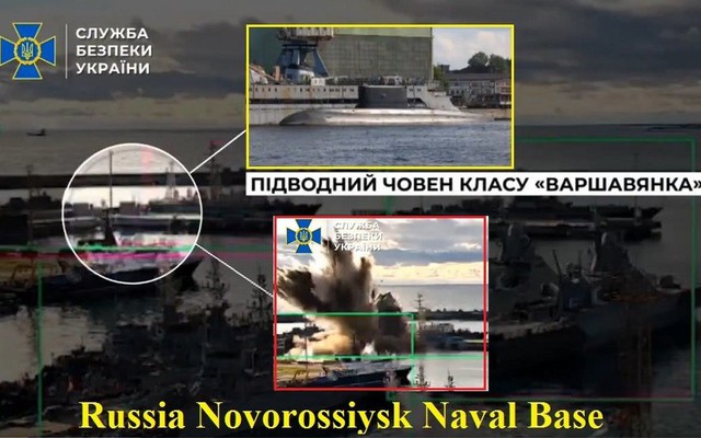 Những điểm yếu chết người qua vụ tấn công căn cứ hải quân Novorossiysk