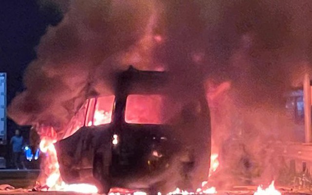 Nhận định ban đầu vụ xe cứu thương tông đuôi xe đầu kéo rồi bốc cháy làm 3 người chết