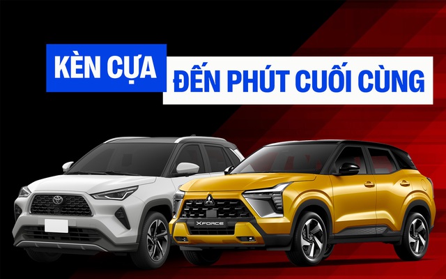 Mitsubishi Xforce so kè Toyota Yaris Cross đến phút cuối: Tưởng chừng buông xuôi nhưng cuộc đua chưa ngã ngũ