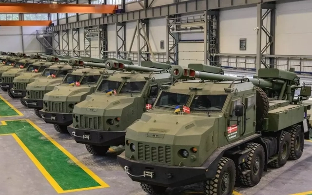 Đức sẽ tài trợ sản xuất 200 khẩu pháo tự hành Bogdana