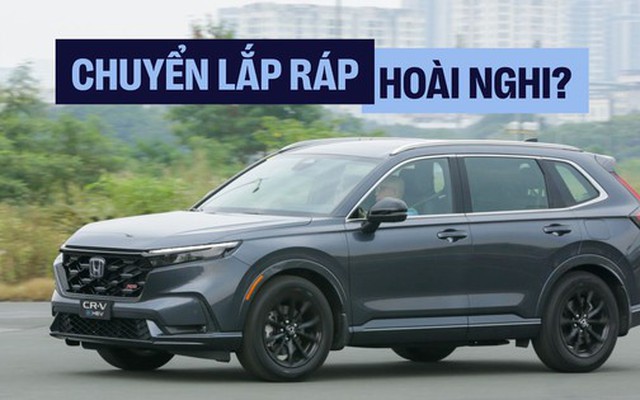 Honda CR-V hybrid lắp ráp rẻ hơn, không xịn như xe nhập, ra sớm vì sợ mất khách? Đây là câu trả lời!