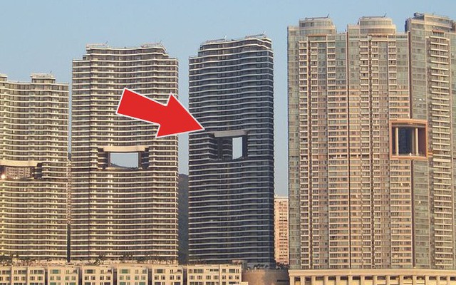 Tại sao các tòa nhà ở Hong Kong luôn có "lỗ thủng" ở giữa?