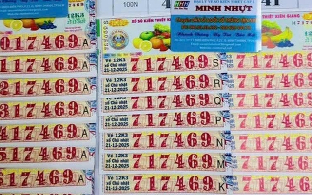 Xổ số miền Nam: Chiều 22-12, TPHCM và Tây Ninh tiếp tục có người trúng độc đắc