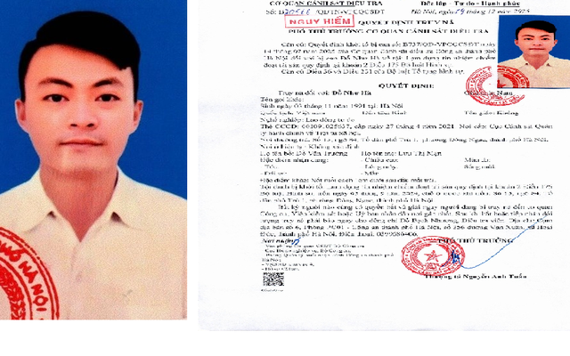 Truy nã Đỗ Như Hà sinh năm 1991