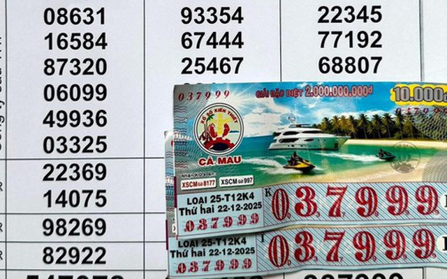 Xổ số miền Nam: Đại lý đang tìm người trúng độc đắc 56 tỉ đồng