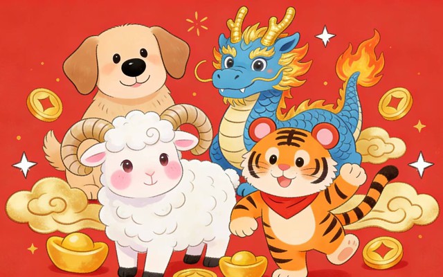 Xếp hạng TOP 4 con giáp bùng nổ vận may năm 2026: Số 1 không ai ngờ tới, số 2 tình tiền viên mãn