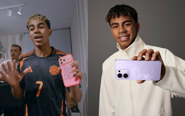 Chuyện tình "ngang trái" của Lamine Yamal: Nhận tiền tấn từ OPPO nhưng "lén lút" hướng về iPhone