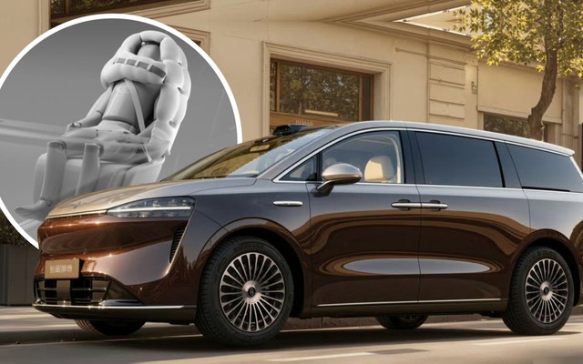 Ô tô đầu tiên có túi khí dạng mũ bảo hiểm, ghế giật lùi khi va chạm