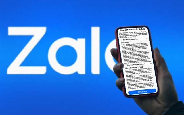 Người dùng thắc mắc về yêu cầu cập nhật điều khoản dịch vụ mới, Zalo nói gì?