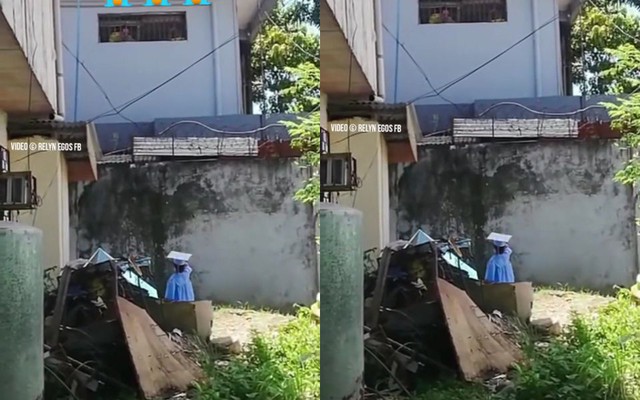 Bé gái 5 tuổi mặc áo tốt nghiệp đứng trước song sắt nhà tù vẫy tay và câu chuyện ám ảnh phía sau