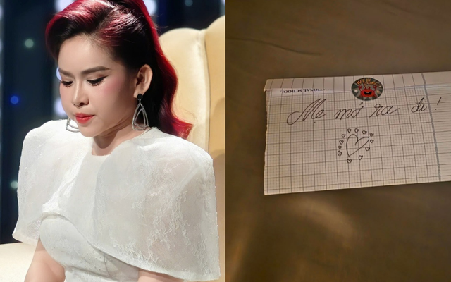 Vụ sao nữ ly hôn vì chồng có người khác: Xúc động lá thư tay của con gái gửi mẹ