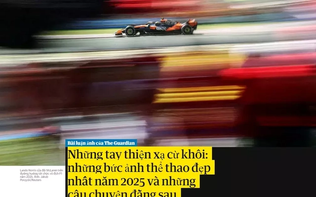 Những bức ảnh thể thao đẹp nhất năm 2025 và câu chuyện đằng sau