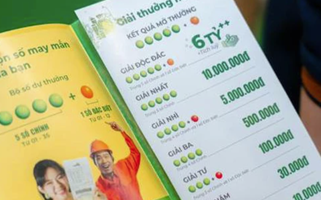 Duy nhất tại Việt Nam: Loại xổ số cứ Jackpot lớn là chia tiền cho tất cả mọi người!