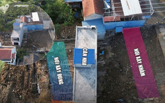 Diễn biến bất ngờ vụ xây nhầm nhà: Bất ngờ phát hiện ngôi mộ khi "thần đèn" di chuyển căn nhà, phải dừng lại làm lễ