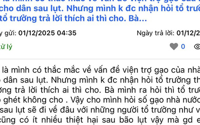 Bị tố không được nhận gạo cứu trợ vì "ghét không cho", tổ trưởng dân phố giải thích gì?