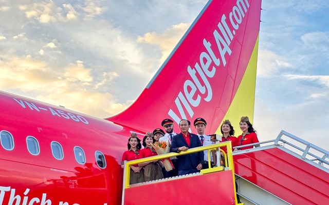 Vietjet lập kỷ lục tiếp nhận 22 tàu bay trong chưa đầy 1 tháng