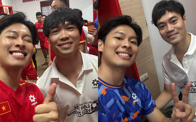 Nam rapper khoe ảnh với dàn cầu thủ nổi tiếng nhất Việt Nam Công Phượng, Văn Toàn, có cả một HLV cực hot