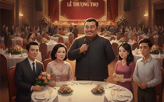 Lễ thượng thọ, bố tôi muốn giản dị, anh cả kiên quyết làm to để thu tiền mừng