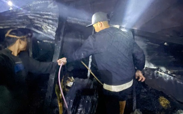 Cháy nhà ở Đà Nẵng, cụ ông không kịp chạy thoát