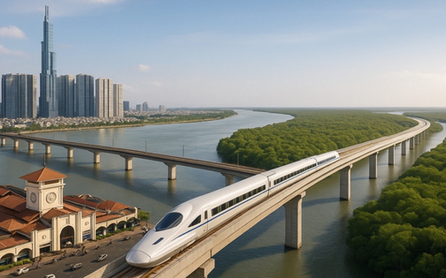 Vingroup khởi công đường sắt cao tốc sau chưa đầy một năm: Tốc độ kinh ngạc, Mỹ – Pháp – Nhật cũng thua xa