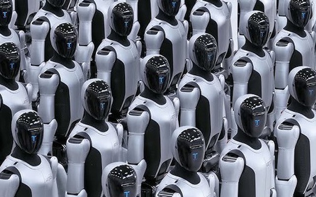 Kỳ lân robot Trung Quốc xuất xưởng robot hình người thứ 5.000, tuyên chiến sòng phẳng với Tesla Optimus của Elon Musk