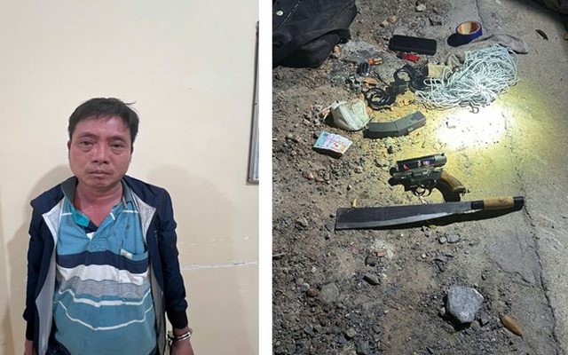 Bắt Đỗ Tuấn Anh - Chủ tịch Hội nông dân xã mang súng cướp tài sản nhà Phó Chủ tịch HĐND tỉnh