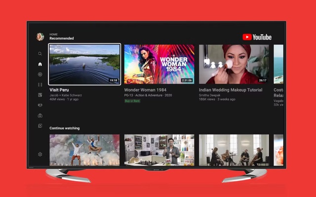 YouTube: Người dùng đang xem video trên TV nhiều hơn điện thoại