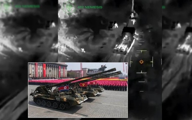 Pháo tự hành Koksan đầu tiên bị phá hủy khi mới tham chiến chưa lâu