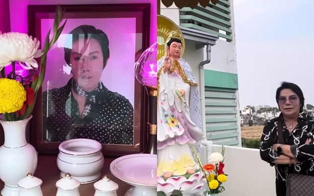 Nam nghệ sĩ mua nhà vài chục tỷ thờ di ảnh NSƯT Vũ Linh: “Bên Mỹ tôi cũng thờ”