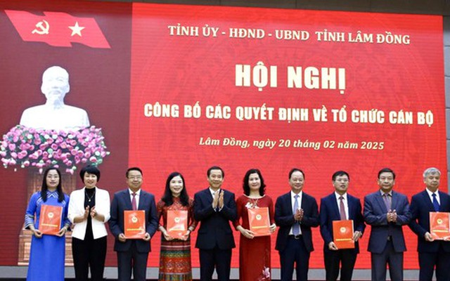 Lâm Đồng bổ nhiệm 6 giám đốc sở mới sau sáp nhập